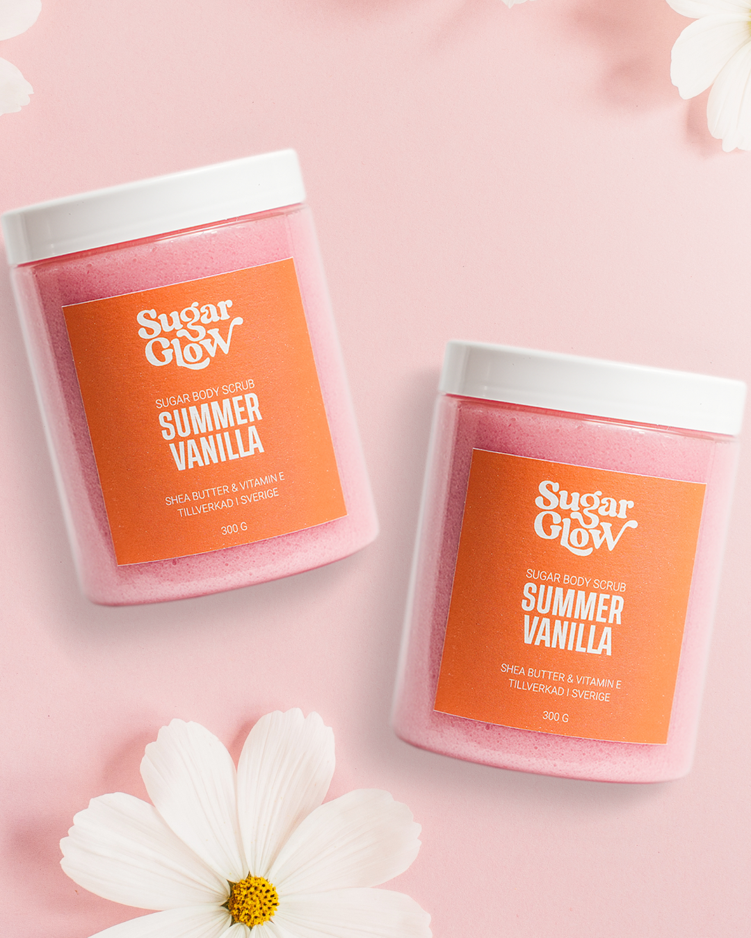 Summer Vanilla Sugar Scrub 300g